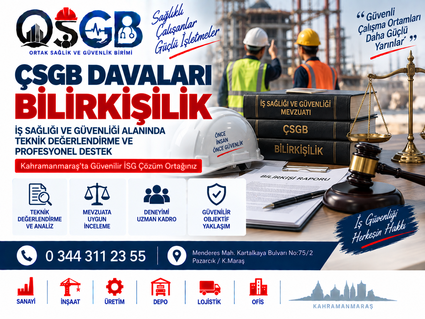 ÇSGB Davaları Bilirkişilik
