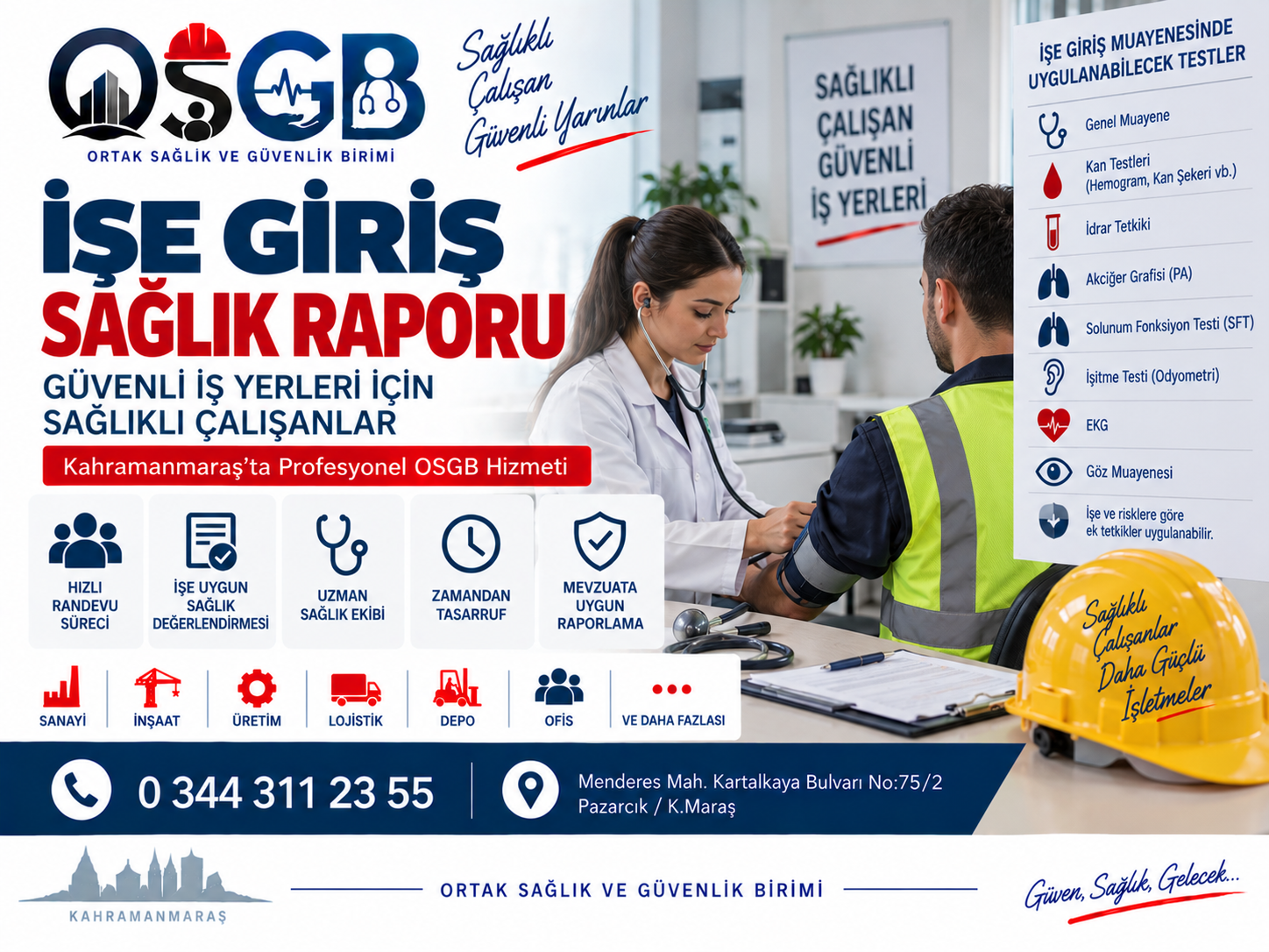 İşe Giriş Sağlık Raporu